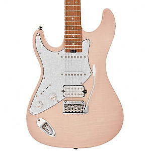 Aria Pro II 714 JH Fullerton MBWH Electric Guitar,  Marble White
